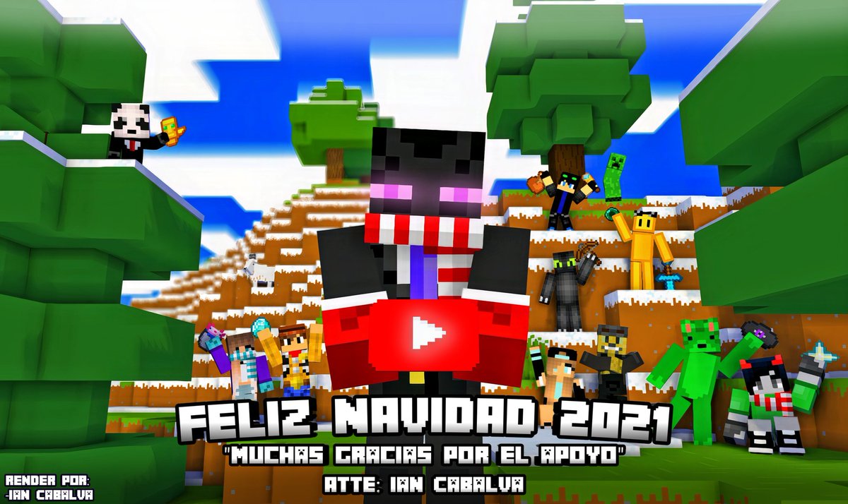 ICabalva's tweet photo. Todavía no es 25 de Diciembre, pero ya no me pude aguantar 😔

✨Muchas gracias a todos y a todas los que me decidieron apoyar un año más

Les deseo una feliz noche buena, navidad y año nuevo 😳

@JEFG_222 @TipSatervi
@Nerife3 @BestrolYT 
@JadeGames2515 @Montexi17 @Kliseex y más https://t.co/NeGUk7LuLJ