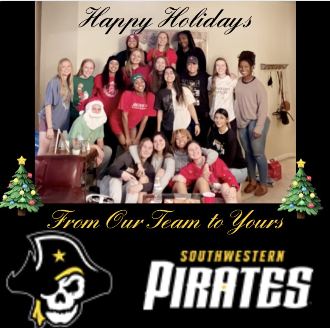 MatTyawna's tweet photo. Missing my squad! Happy Holidays y’all!🎄 @SUPiratesWBB  @SUPirates https://t.co/izSscBSLe2