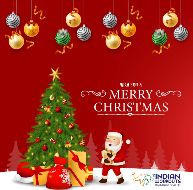 indianworkouts's tweet photo. May this festive season sparkle and shine, may all of your wishes and dreams come true, and may you feel this happiness all year round. Merry Christmas! 
#Indianworkouts #MerryChristmas #Christmas #Christmas2021 #christmashealth #health #Workouts #fitness https://t.co/hsSpdaLLgx