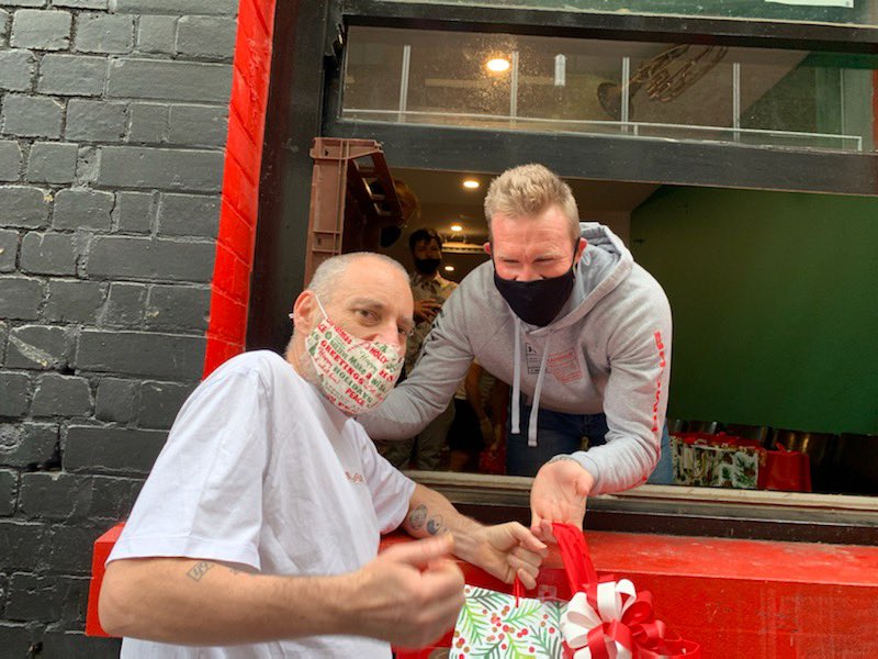 Great to see a familiar face at the Magpie Neat Cafe this morning! 

<a href="/ncb_cfc/">Nathan Buckley</a>