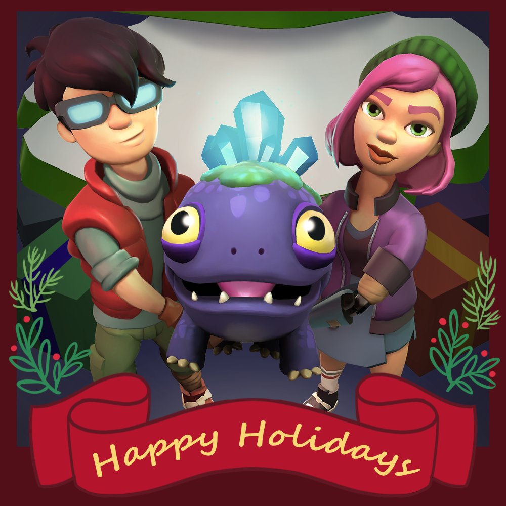 The team is wishing everyone a happy holiday and a grand new year!