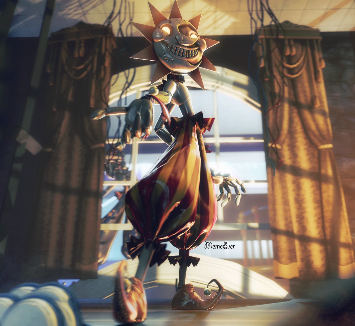 I'm an instant fan of him
 Made in SFM, Scenebuild by me.
also sfm is in death mode

#SFM #securitybreach #sb #fnaf #sundrop #moondrop #3d #posters