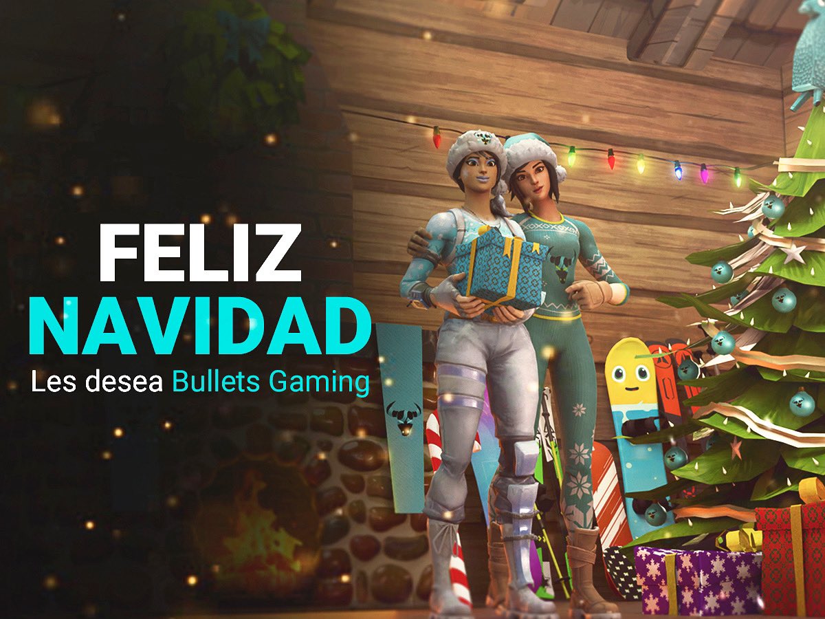 Merry Christmas Y’all!🎄

De parte de todo el equipo de Bullets Gaming les deseamos una feliz Navidad!

Esperamos que disfruten estas fiestas junto a sus seres queridos y que el amor y paz inunden su hogar.❤️

#GOBULLETS
