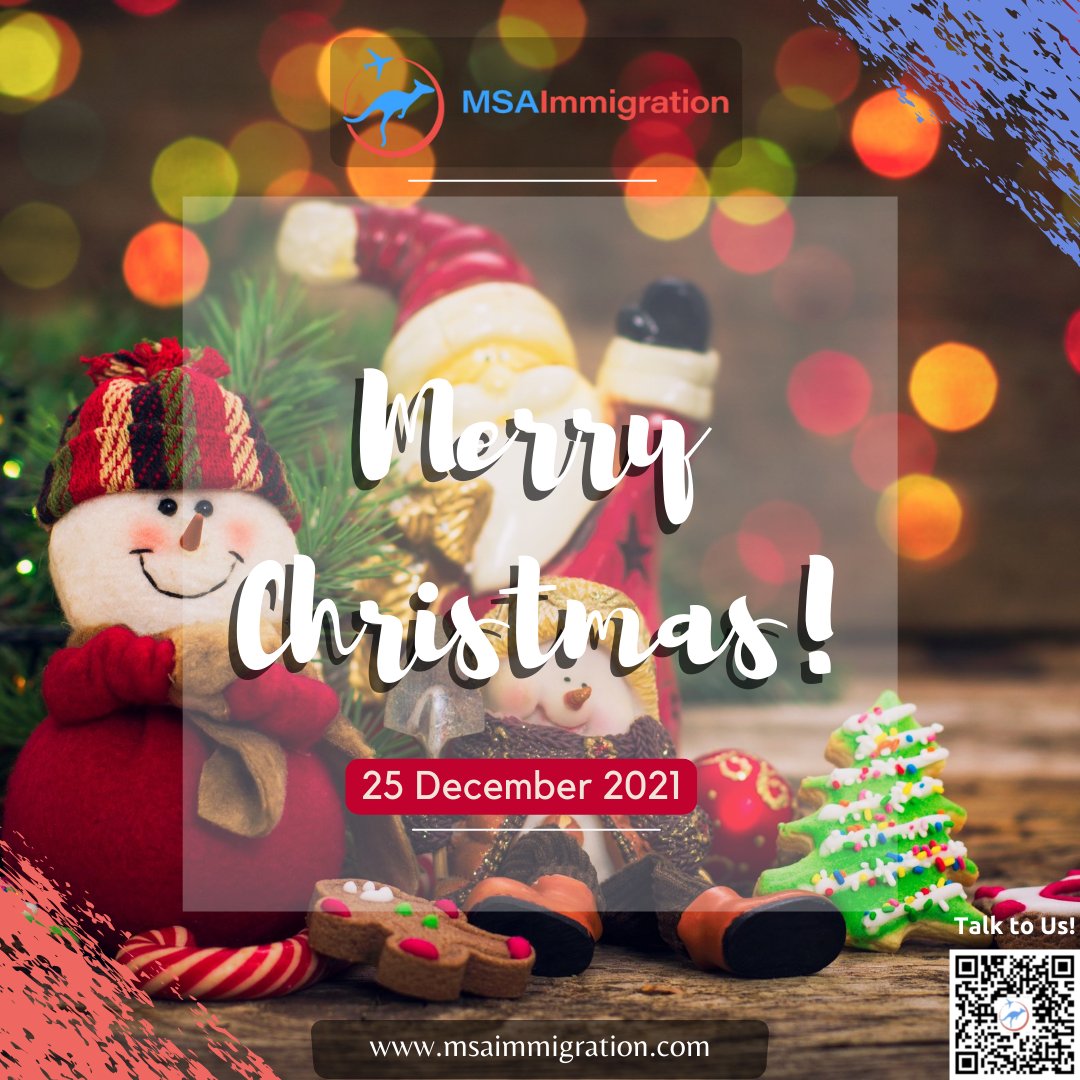 msaimmigration's tweet photo. From everyone at 𝐌����𝐀 𝐈𝐦𝐦𝐢𝐠𝐫𝐚𝐭𝐢𝐨𝐧, sending wishes of warmth, joy and peace this festive season. 

#christmas #christmas2021 #christmasgreetings #Australia #msaimmigration #msavisaservices https://t.co/DaMkKcwvyu
