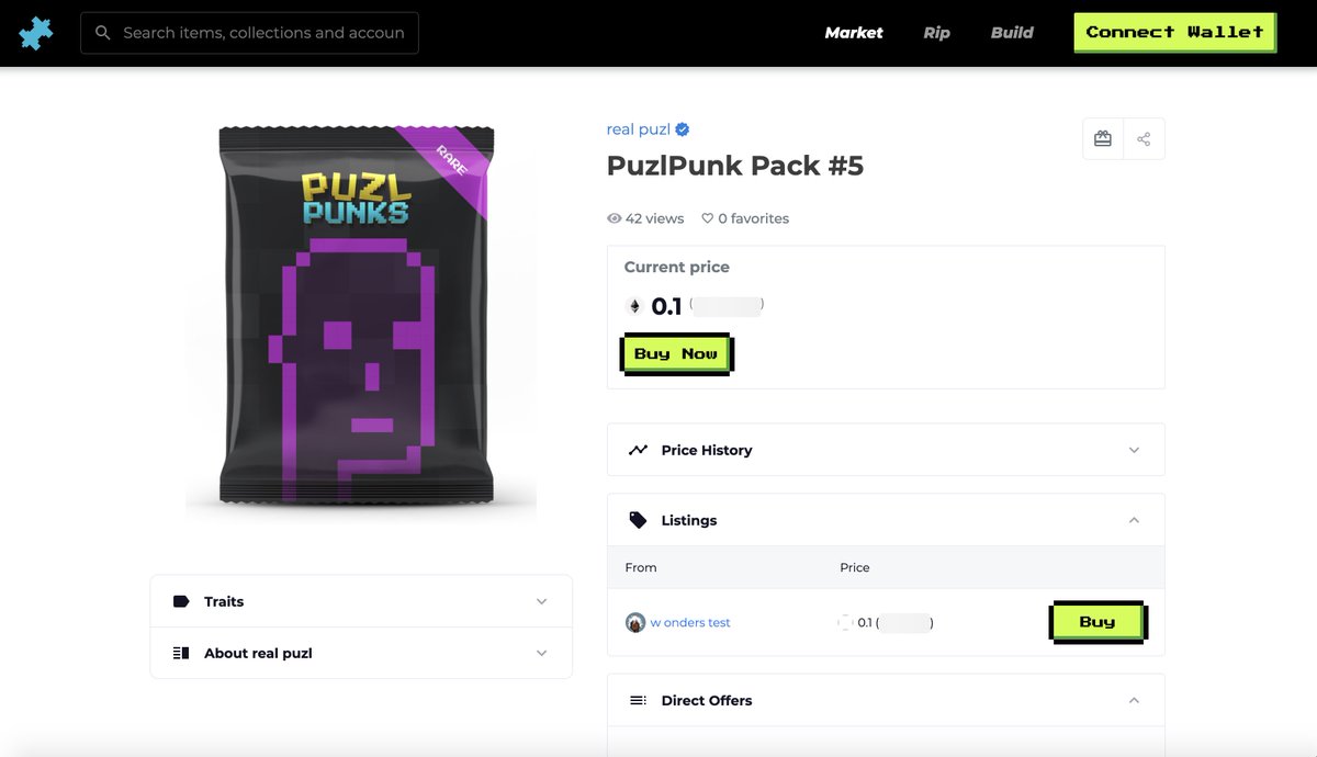 puzlworld's tweet image. @opensea delisted us... Our community rallied together and grew in spite of this. 

We won't wait on opensea, our #NFTmarketplace will be live soon!

🧩 Auction off or Bid on NFTs
🧩 Create &amp;amp; Sell Bundles
🧩 Buy &amp;amp; Sell Single NFTs
🧩 Rip Packs and Build punks

#puzlpunks #BYOP