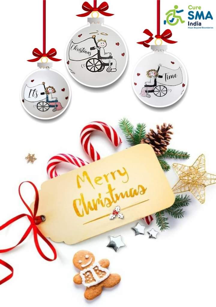 curesmaindia's tweet photo. CureSMA India wishes everyone a Merry Christmas!! May the joy of this festive season fill your life with happiness and peace.
#BattleAgainstSMA #SMAshSMA #HappyChristmas #MerryChristmas https://t.co/ElRIkcGQOh