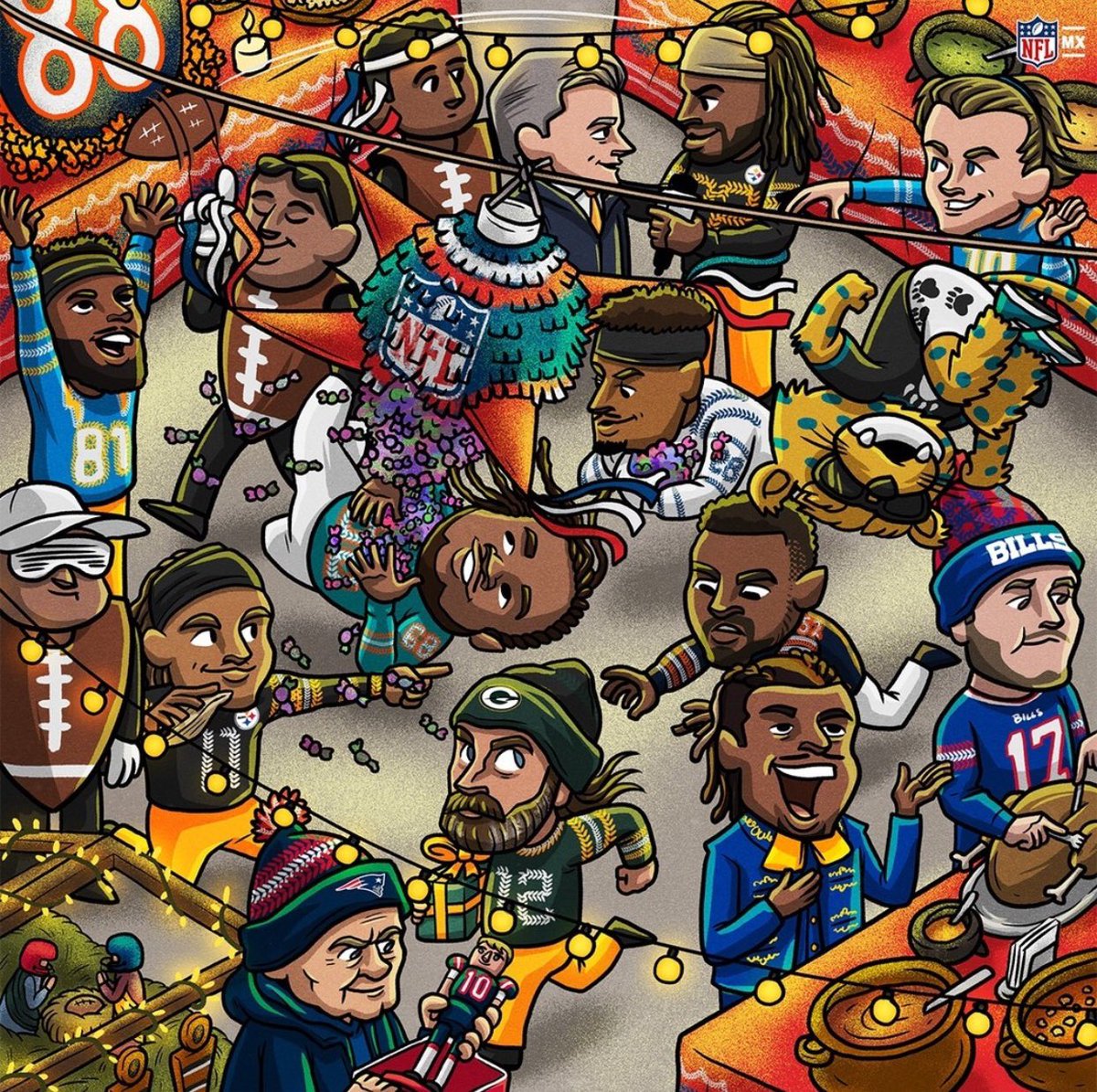 HuracanesMxJEAM's tweet photo. #HuracanesMxJEAM La Familia Huracan les desea una ‼️FELIZ NAVIDAD‼️en compañía de sus seres queridos presentes y ausentes🏈🇲🇽🇨🇦🇺🇸 https://t.co/4W2v4u5MRO