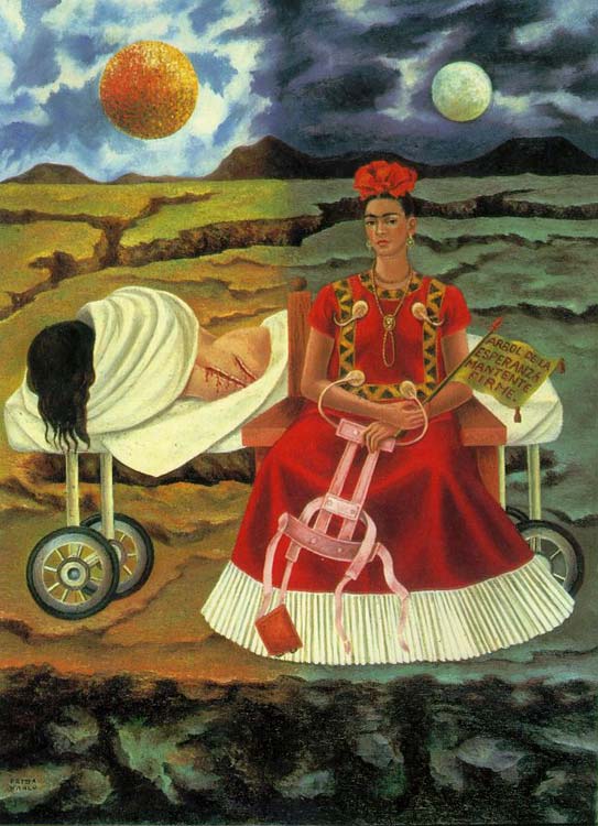 artfridakahlo's tweet photo. Tree of Hope, Remain Strong, 1946 #surrealism #frida https://t.co/ur3cRxgeMT