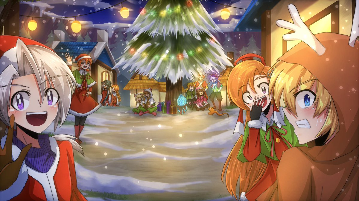 GamerRefia's tweet photo. Merry Christmas!!! https://t.co/rgelMHAbpe