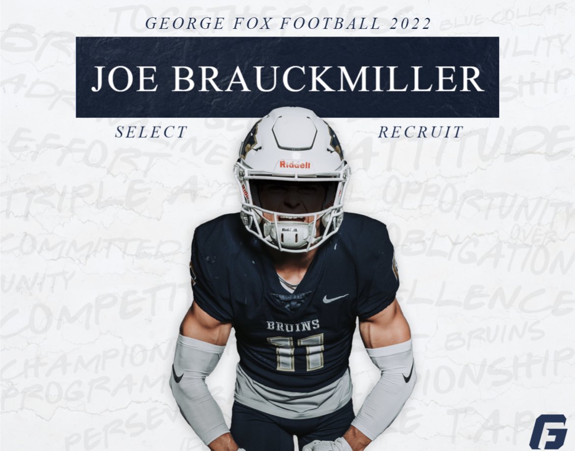 I am excited to announce I have received my second offer to play for <a href="/GFU_Football/">George Fox Football</a>! Thank you to @DBCoachThomas and the rest of the coaching staff for the opportunity!