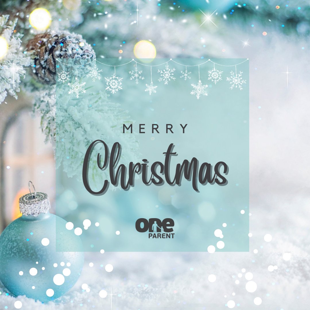 oneparentorg's tweet photo. Happy Christmas to all who celebrate! We hope you and your family enjoy a wonderful holiday! ❤️ https://t.co/Yfd1ESPB9C