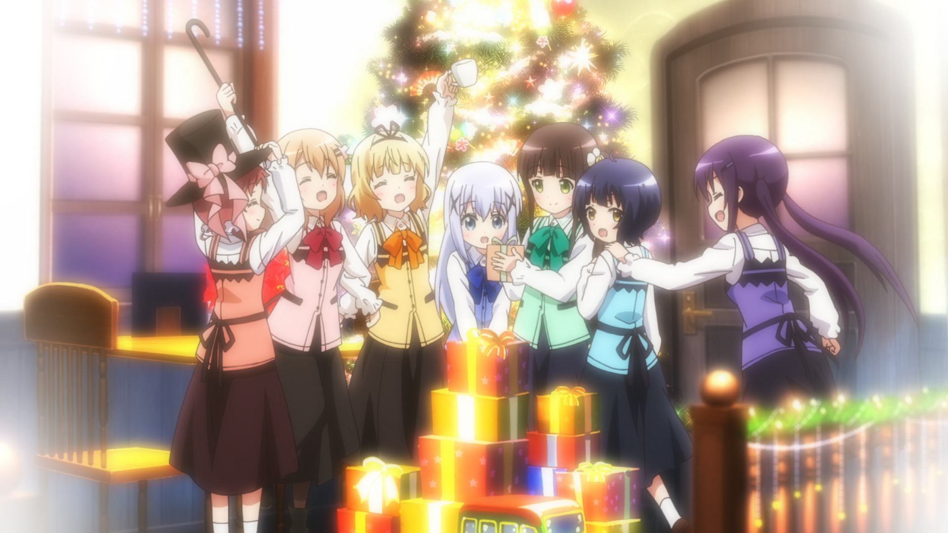 Tvアニメ ご注文はうさぎですか クリスマスプレゼントその2 Xmasページで2日間限定の特別bgmを公開しました Bgmボタンでループ再生します お聴きください 天空カフェテリア Ballade Blend Instrumental 編曲 大久保 薫さん 27日 月