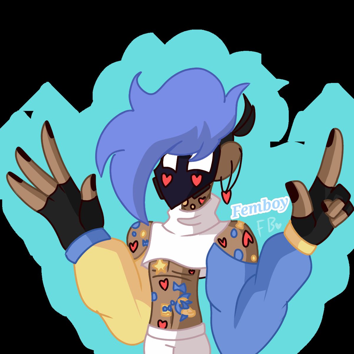 AFunnibunni's tweet photo. #BobAndBosipFanart #bobandbosip #MaskBnB Speed ran these in a spam of two days- and Merry Christmas everyone! Hope ya have a better Christmas then mine https://t.co/sObRDIxKZ8