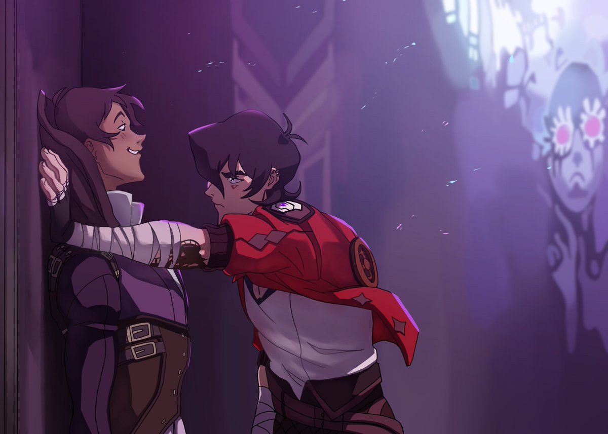 CHBina's tweet photo. "You're Hot, Samurai."

red and blue gal pals gave me feelings so obviously i had to make it klance https://t.co/QHjhDOCnIu