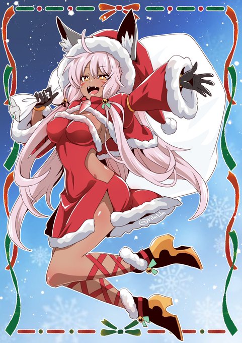 サンタ・ルフィナ
#画デテル #ガデテル  
#ガーディアンテイルズ 