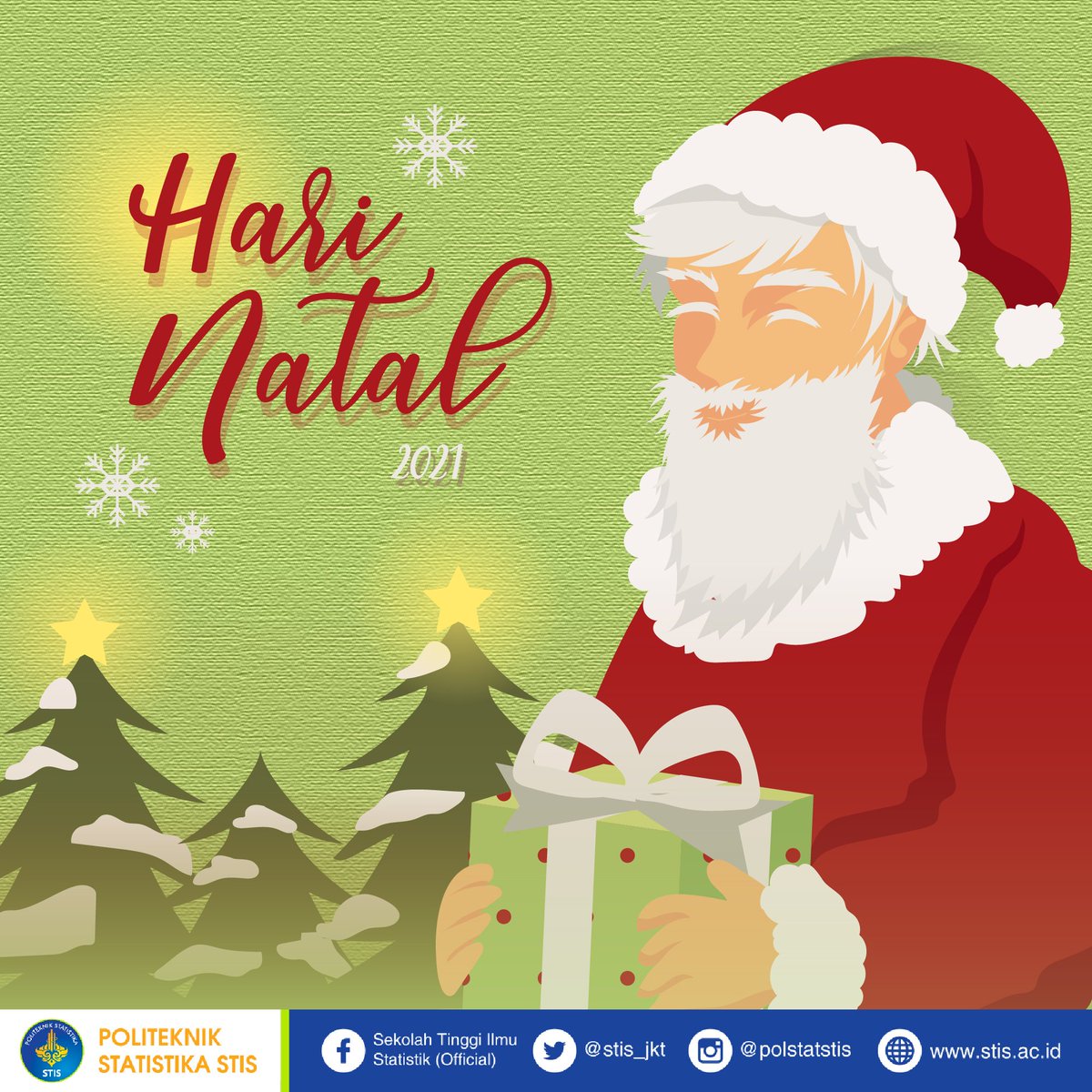 STISJKT's tweet photo. Juru Selamat manusia telah lahir, membawa semangat kasih dan pembaruan dalam diri.
Selamat Hari Raya Natal bagi saudara-saudari yang merayakan. Semoga damai dan sukacita Natal senantiasa bersama kita semua. https://t.co/OagIjqvIfZ