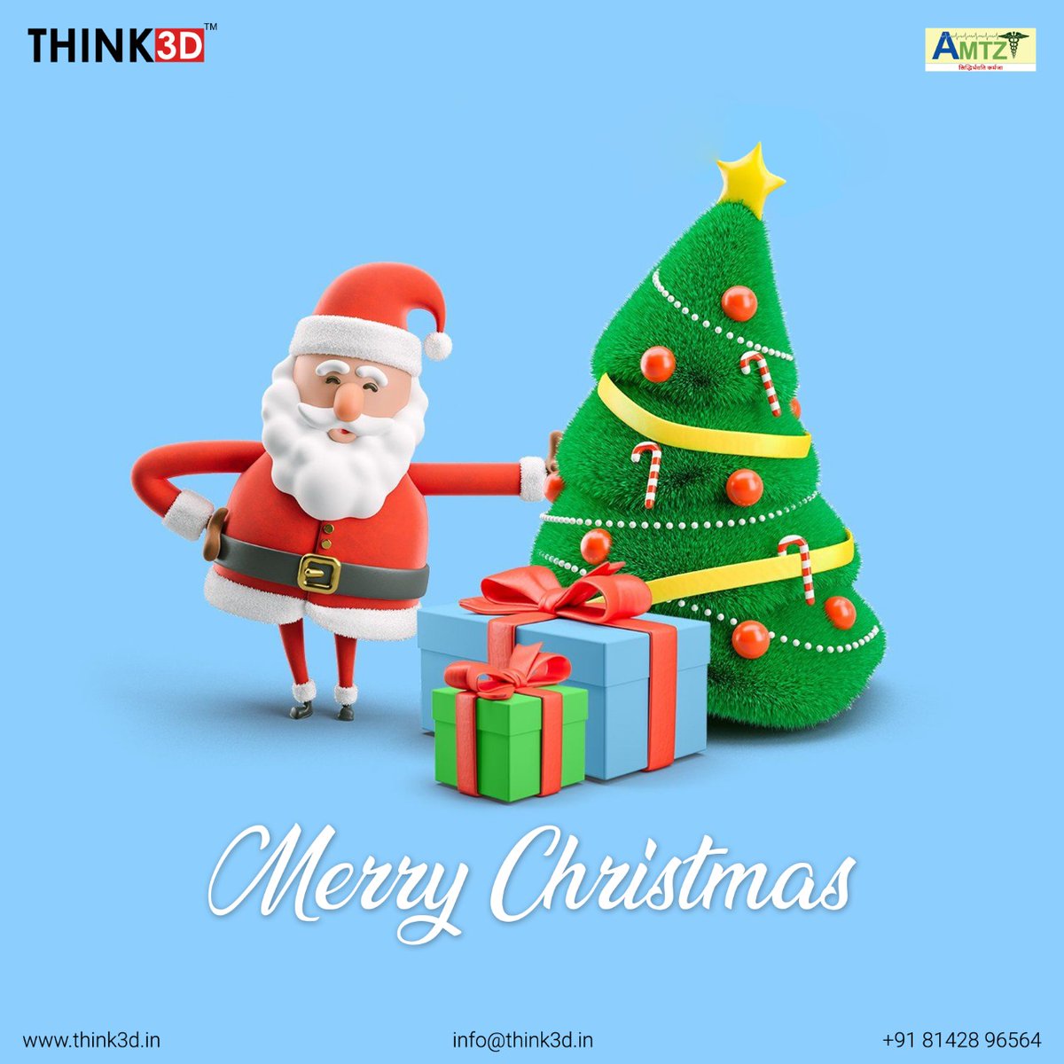 think3d_in's tweet image. May the true spirit of Christmas shine in your heart and light your path. Merry Christmas to you and your family! 🎄

#christmas #xmas #merrychristmas #greetings #wishes #think3d