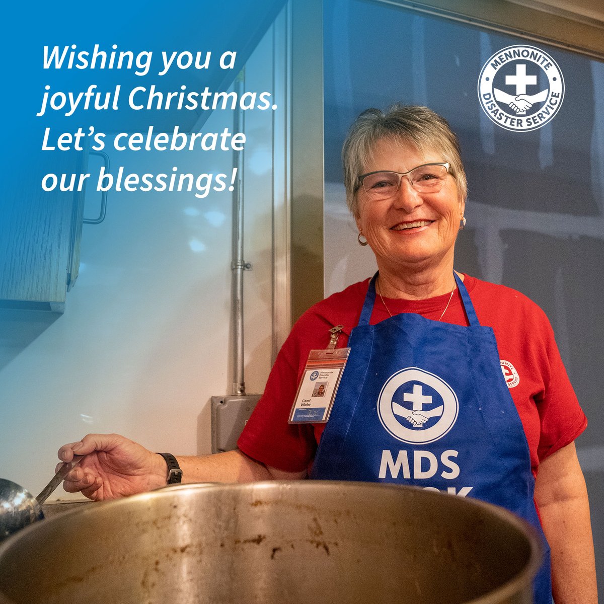 MDS_Respond's tweet photo. From all of us at MDS we wish you all a joyful Christmas! We are blessed to have amazing volunteers, donors, and supporters.
#RespondRebuildRestore #MennoniteDisasterService https://t.co/hdpiIXgWjE