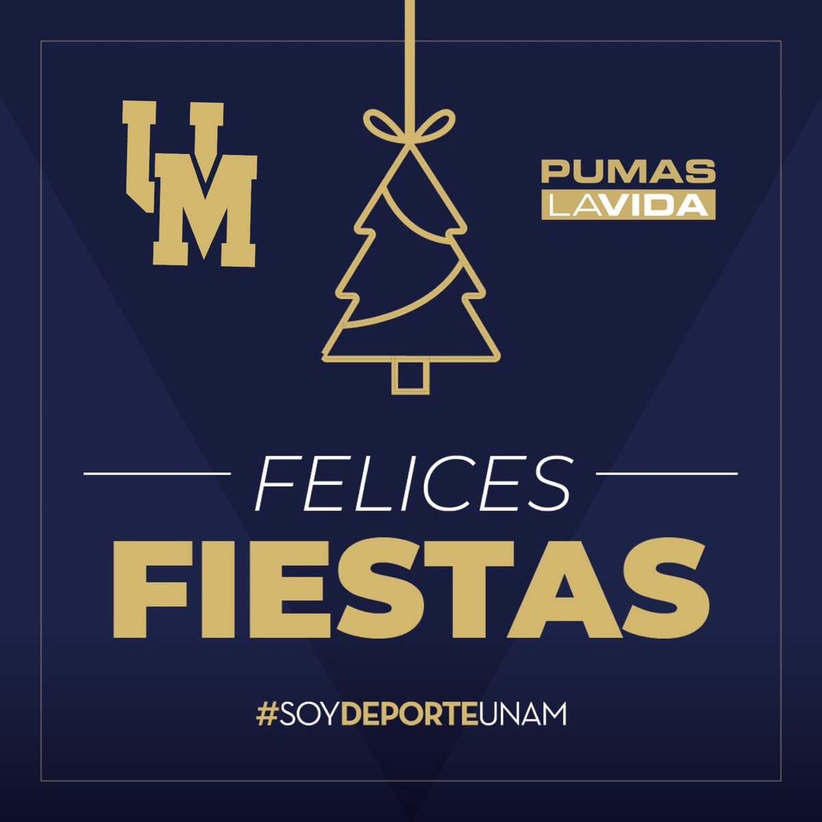 PumasCU_fba's tweet photo. ¡Pumas CU te desea felices fiestas!🎉 #SoyDeporteUNAM https://t.co/7eIt3kspnI