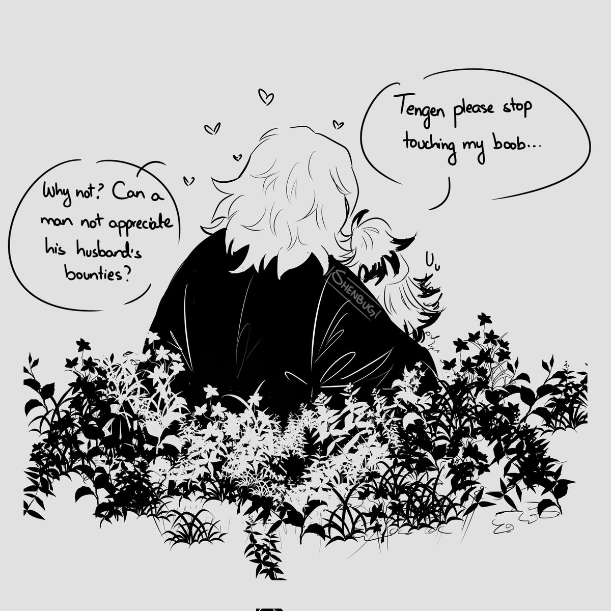 Shenbug's tweet photo. Sbeen long I last posted art here 
#鬼滅の刃 #uzuren #kny https://t.co/m0qI38ijoc