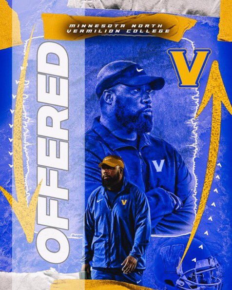 After a Good Talk with Coach Isaac Blessed to receive an offer from Minnesota North Vermilion <a href="/RecruitGeorgia/">Recruit Georgia</a> <a href="/TerrenceIsaac1/">Coach Isaac SR.</a>