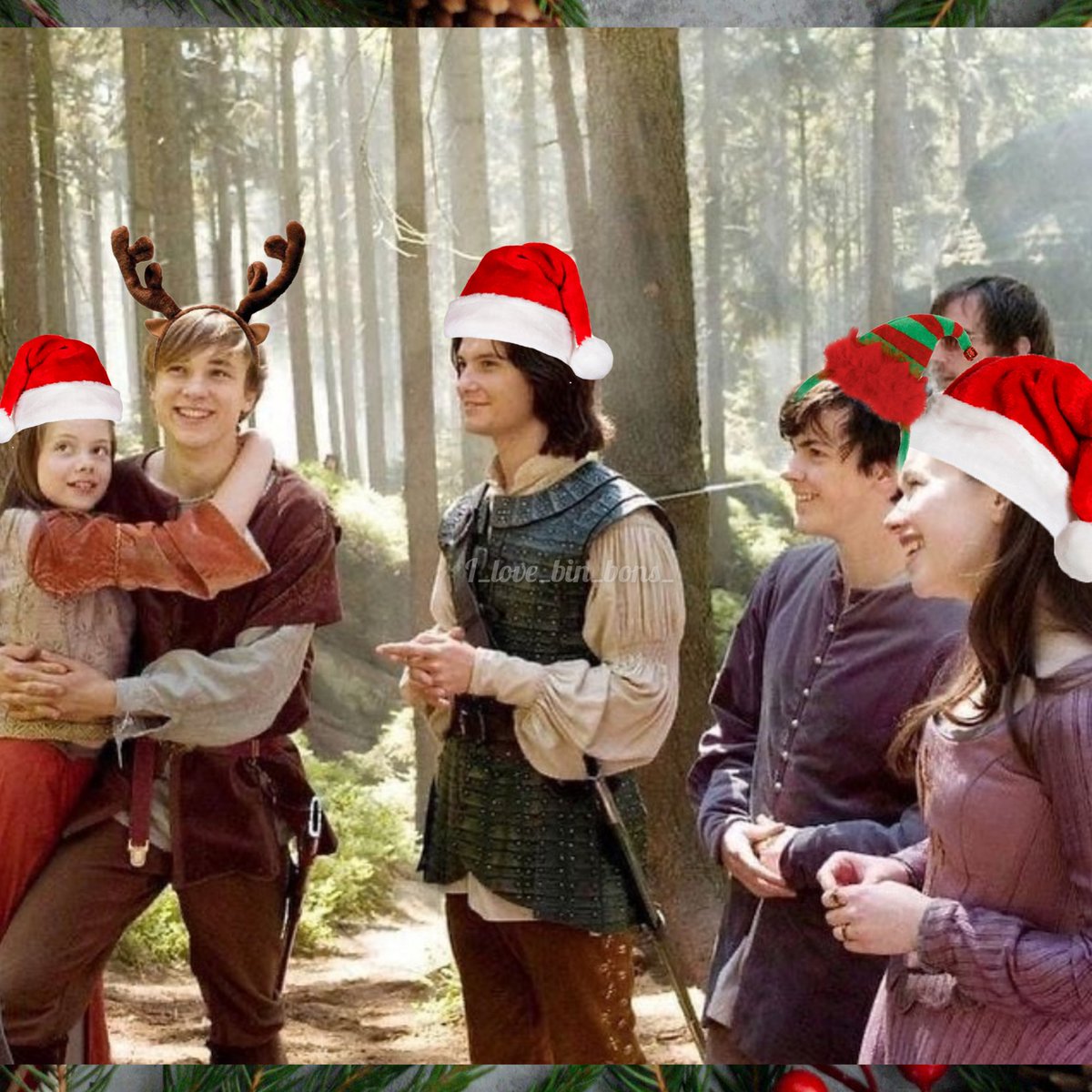 LarisaThompson6's tweet photo. Christmas in Narnia must be amazing 🎄⚔️🛡️🔦❤️ @benbarnes @geohenleyreal @williammoseley https://t.co/PA1cChtGIv