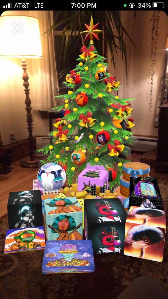 Merry Xmas everyone! Whether the holiday is bitter or sweet for you I hope you find silver linings in the daily joys &amp; you spread it ✌️ ❤️

<a href="/TreasureChestAR/">Treasure - Your NFTs IRL</a> <a href="/TopDogStudios_/">Top Dog Studios</a> <a href="/BYOPills/">BYOPills 💊</a> <a href="/WomenandWeapons/">WAW</a> <a href="/NeonPantheonNFT/">Neon Pantheon</a> <a href="/SpacePunksClub/">Space Punks Club</a> <a href="/EponymNFT/">Rinki Rani</a> <a href="/Sorasdreamworld/">Sora's Dreamworld</a> <a href="/TheDivineZodiac/">Divine Order of the Zodiac</a>