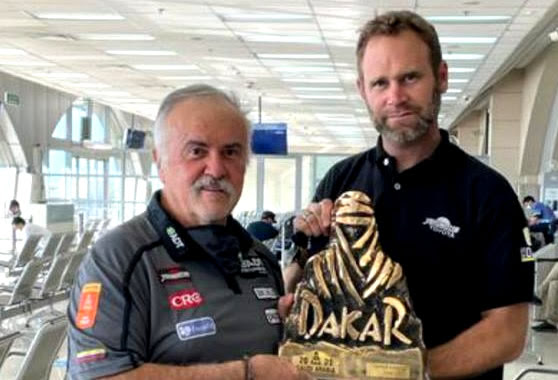 premiere_motors's tweet photo. Los colombianos 🇨🇴 Javier Vélez y Mateo Moreno correrán el @dakar 🏁 2022 a partir del 1° de enero. @fedeautos #Dakar2022  #autos #sydebyside #CanAm #ArabiaSaudita
https://t.co/T9VWqdNGee https://t.co/c19ABmi3Tf