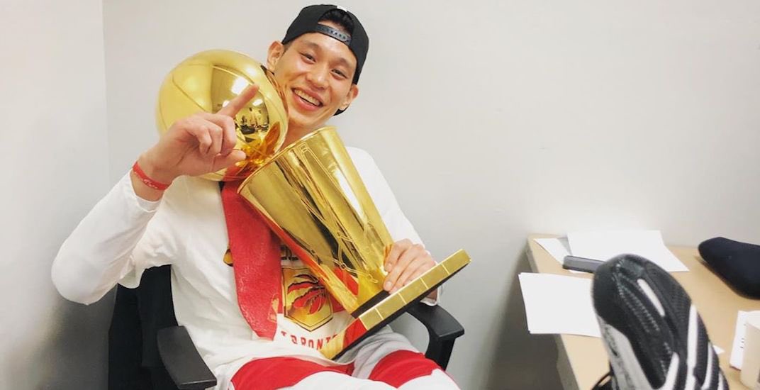 NBA Champion Jeremy Lin ðŸ�†. 