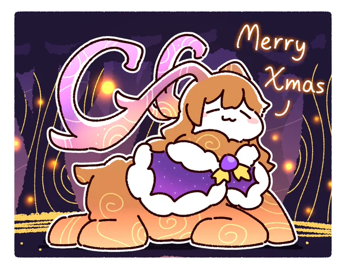 Celtic White( @_CelticWhite_ )さんからクリスマスプレゼントを頂きました!!!!彼方ちゃん!!嬉しい!!🐏
昨年に引き続き素敵なプレゼントありがとうございます...! 