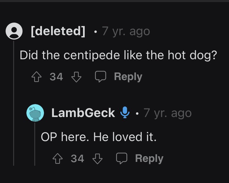 crevicedwelling's tweet image. the only good reddit post ever made