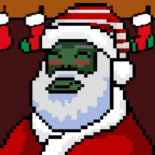 Jpegasaurus_rex's tweet photo. @SolantaClaus Alien Santa LFGGG https://t.co/uc9NWJ6OQa