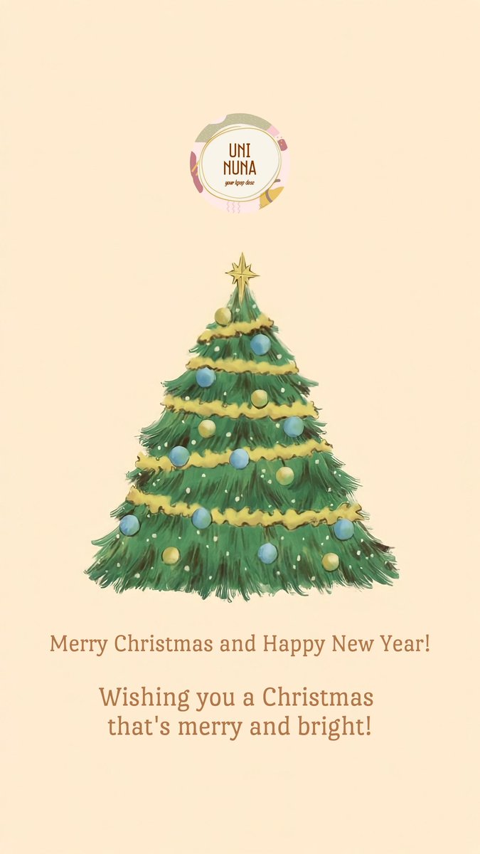uninunaid's tweet photo. Merry Christmas! Semoga semakin bahagia, guys ♡ https://t.co/kLIMpzFOy1