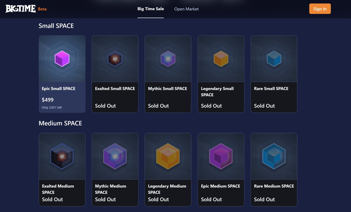 WaZa_151's tweet image. #BigTimeSPACE #NFT #Play2Earn #blockchain