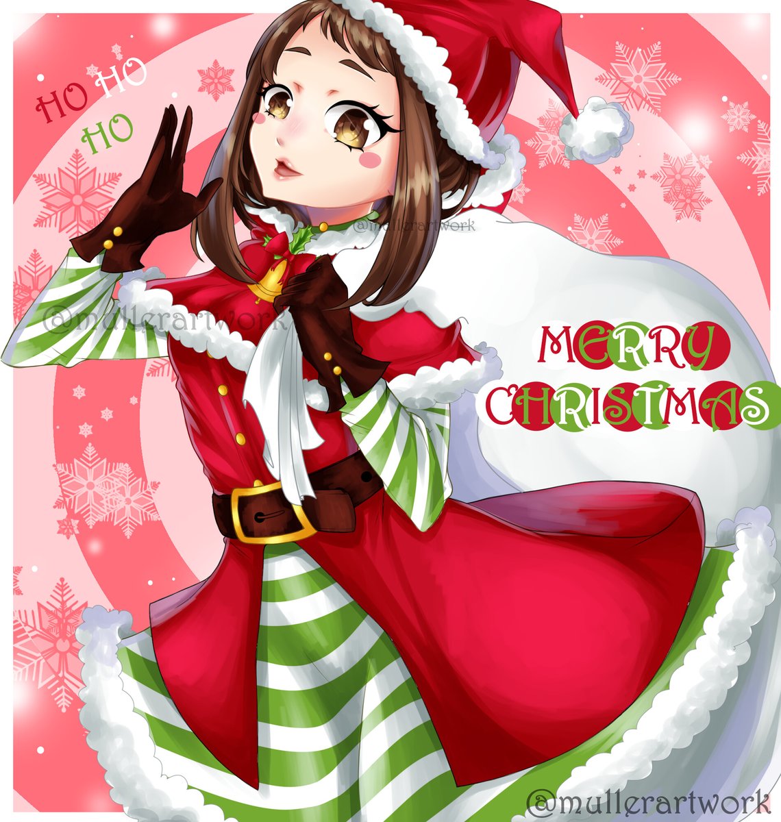 u_uraraka_'s tweet photo. HEYY!! merry christmas everyone!! ^^ #urarakaochako #LewdRP https://t.co/b8ATZLQZsI