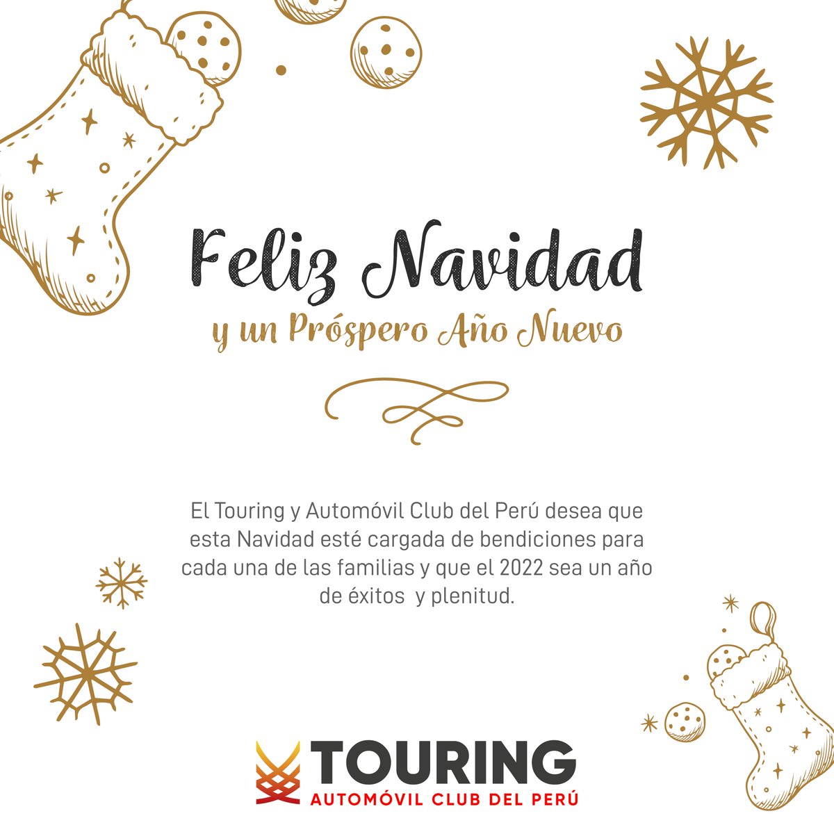 Extendemos un afectuoso saludo a todos en esta Nochebuena.

#TouringPerú
#UnNuevoTouring