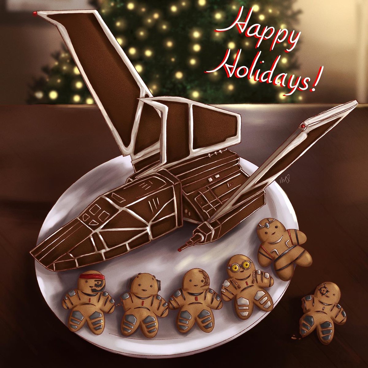 ‘Twas the night before Christmas, when all through the house, not a creature was stirring… Well, Omega stirred, got hungry and took a bite!

Happy Holidays! 🎁🎄 

❤️🖤💀