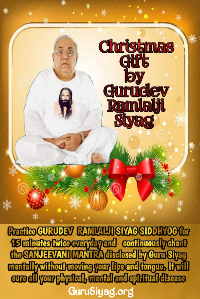 #happyandmerrychristmasday <a href="/Paula_White/">Paula White-Cain</a> a real meaning of spirituality and love towards to god guru siyag sidha yoga.