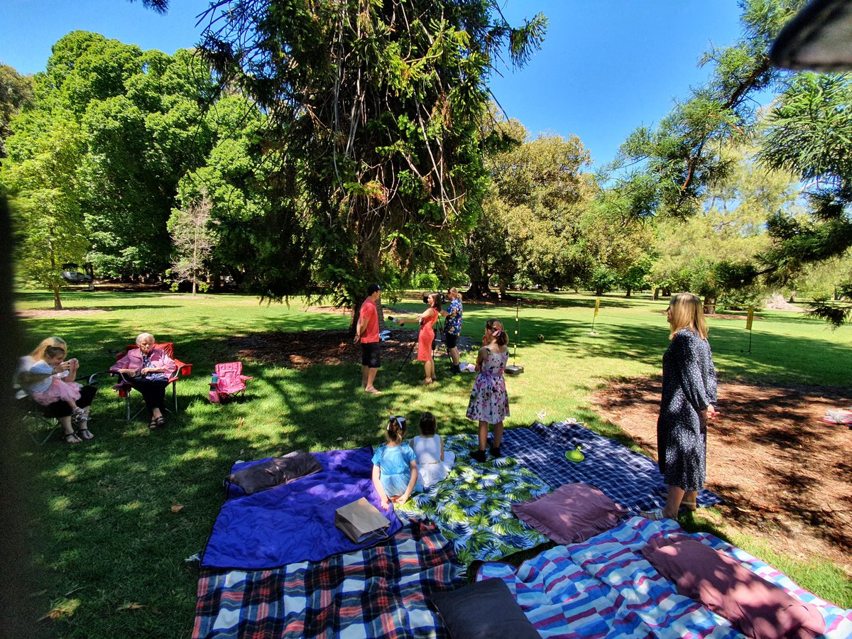 hoodlum6's tweet photo. Beth from @10NewsFirstAdl just came to check out our set up in Botanic Park, check it out on Ten News, first at five! #MerryChristmas #Adelaide #firstatfive https://t.co/dVxdRSYI6d