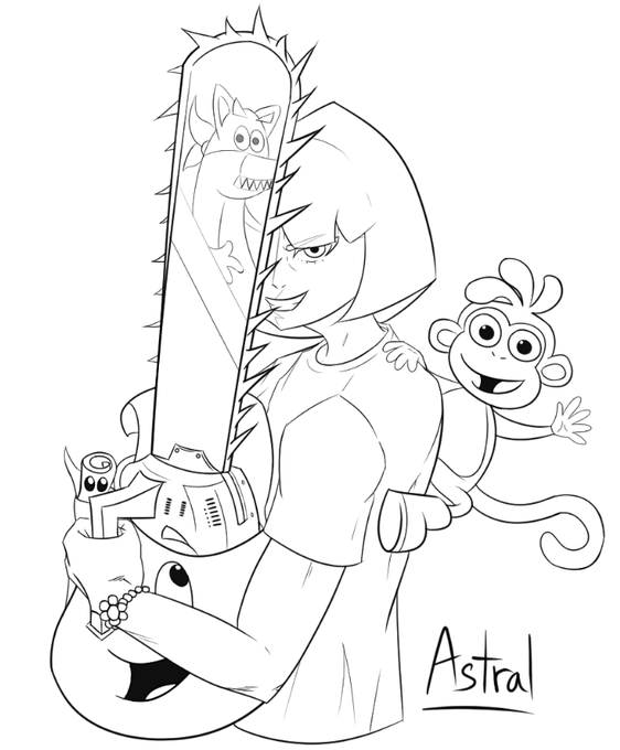 Some lineart :3 https://t.co/d5owhNiue6
