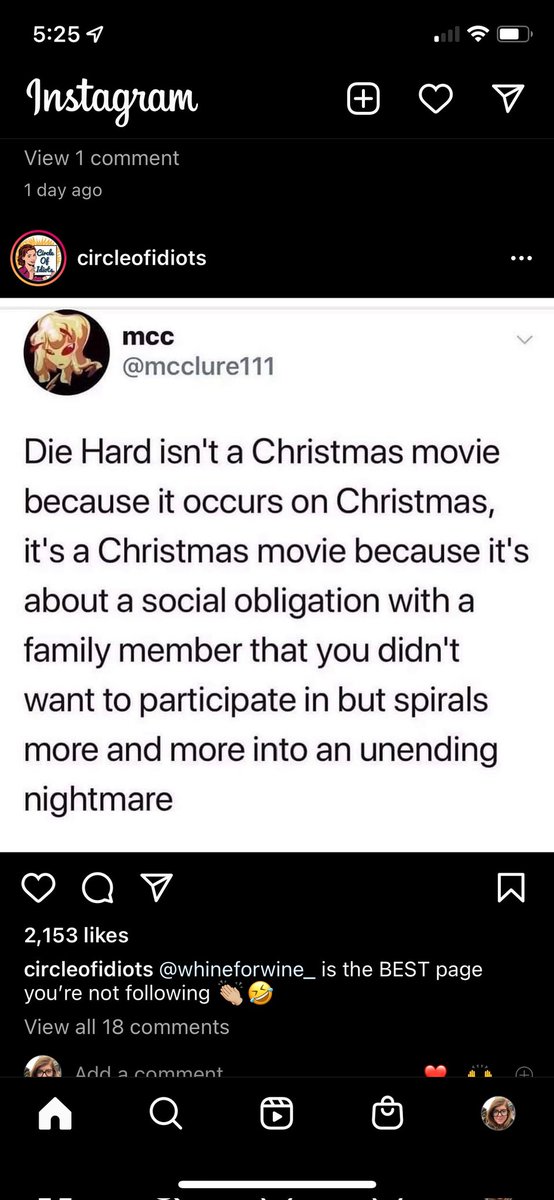 geekyathltrainr's tweet photo. Also, I think this officially settles the Die Hard debate. https://t.co/gJ0LjLpK77