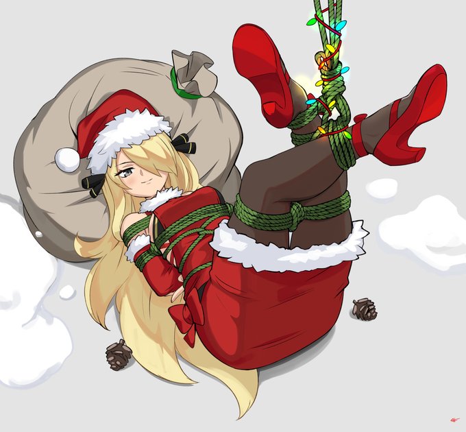 First time I've drawn Cynthia, can you believe it? 🎄 