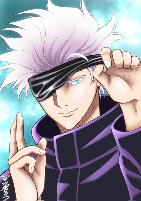 五条先生のtwitterイラスト作品