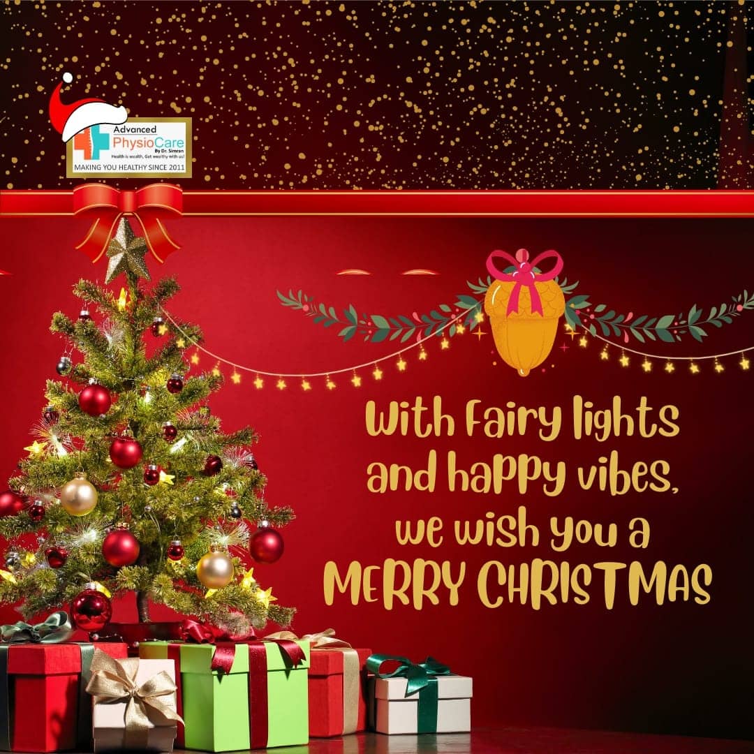 by_drSimran's tweet photo. Team
#advancedphysiocarebydrsimran wishes you all a #merrychristmas ✨🎄🎅
&amp;
Physiotherapy Consultation for postural correction is a must for all of us to prevent so many deformities and diseases. 
#posturalcorrection
#FightCOVID19
#getvaccinated 
#wearmask 
#ThisTooShallPass https://t.co/CXf7YAeiOc