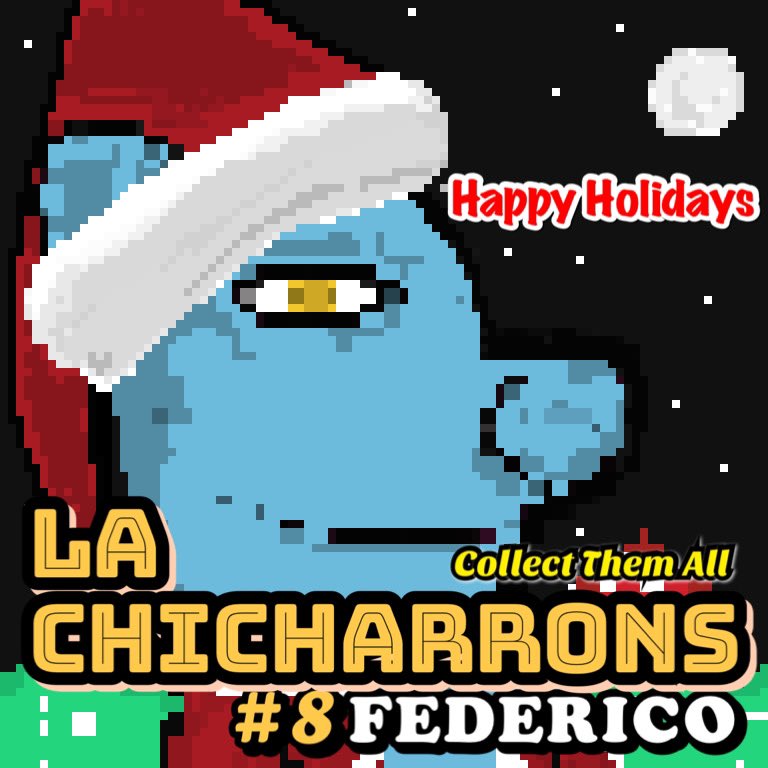 Beatsonthego's tweet photo. New Drop
La Chicharrons #8 FEDERiCO
Collect them all while supplies last
#NFT #pig #Lachicharrons #DoDoWorks
https://t.co/cKJkB34cG5 https://t.co/KksNrfs5ZB
