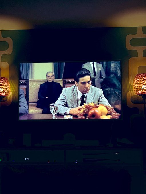 I&rsquo;m watching The Godfather part II for the first time! https://t.co/67Ff2dCf1J