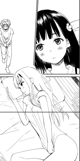 黒髪ロングも好き 