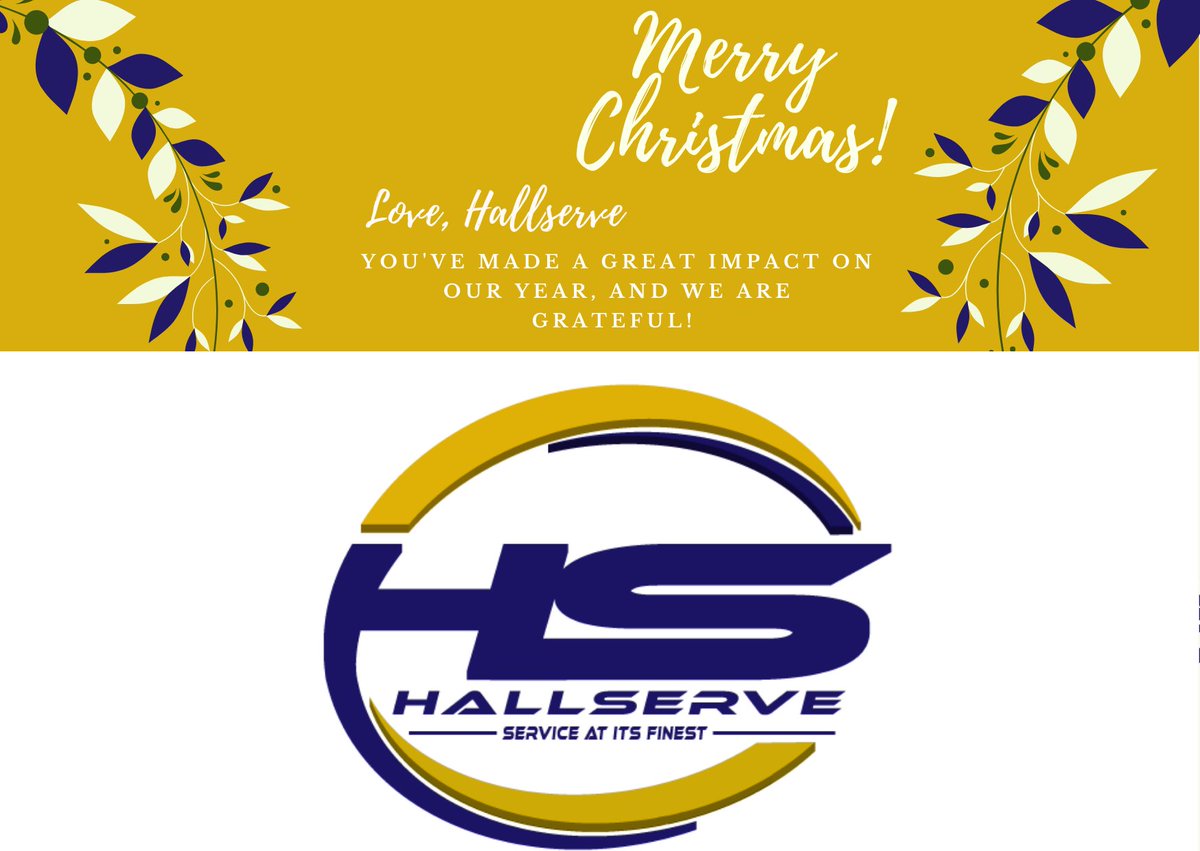 hallserve's tweet photo. Happy holidays! Thank you for the support 😁 https://t.co/4SU7Jrstj2