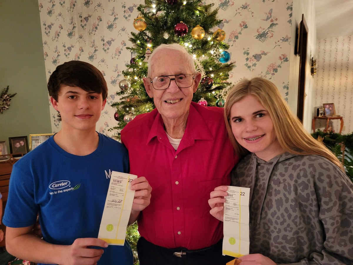 Our First hunting and fishing License. Thanks Great Grandpa Robert.