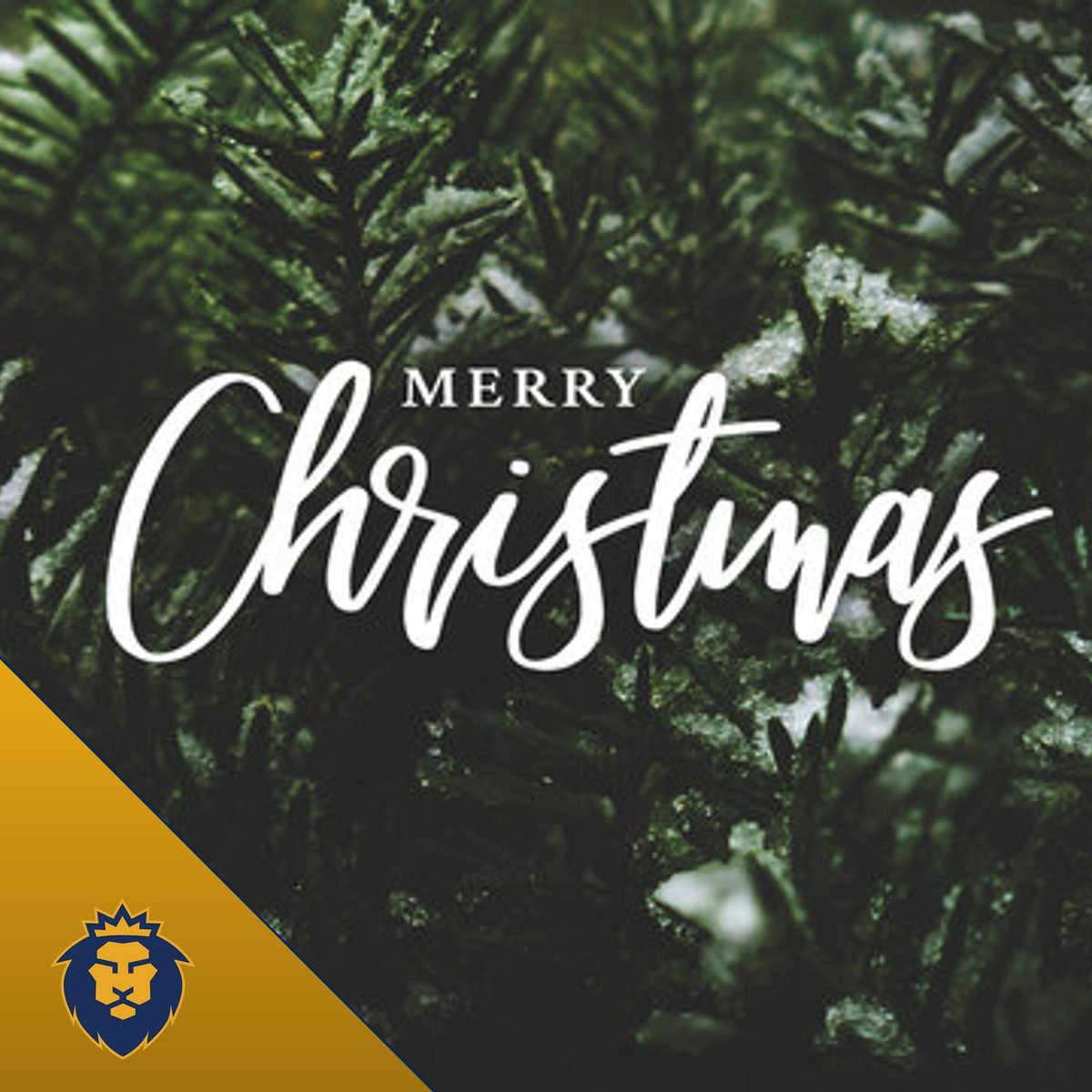 Luke 2:14 "Glory to God in the highest heaven, and on earth peace to those on whom his favor rests." 

Warner University Football wants to wish you and your loved ones a Merry Christmas🎄☃️🎅

#ReasononForTheSeason 
#WinnersUniversity 🦁🏈